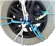 Imagen de rueda con cuerdas como antideslizantes